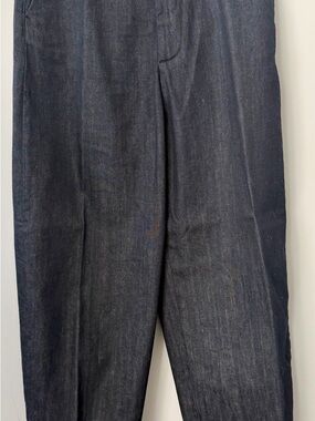 Like New Zara Dark Indigo Trousers Jeans 04 - Matching Bustier Available
